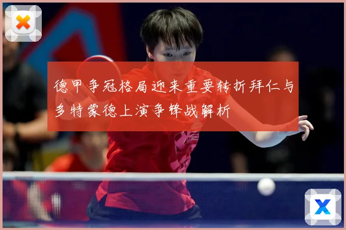 德甲争冠格局迎来重要转折拜仁与多特蒙德上演争锋战解析
